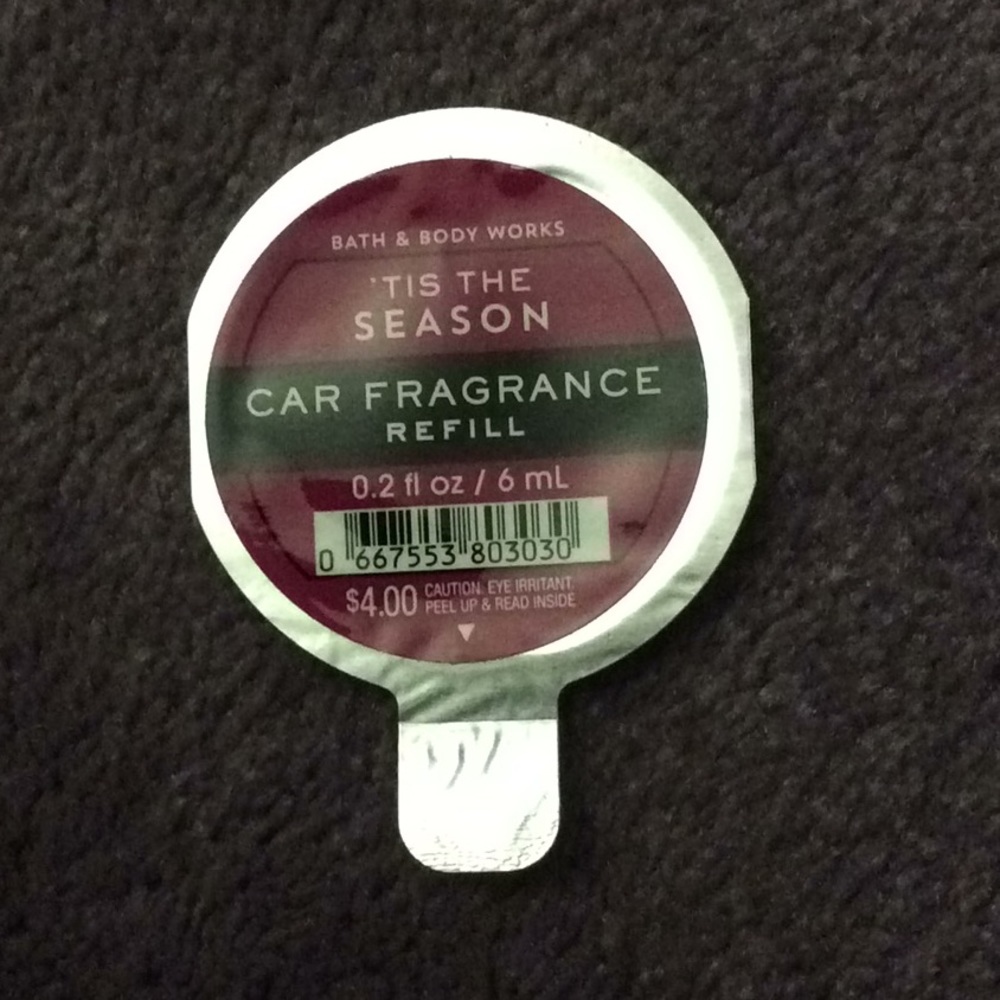 Bath and body works car fragrance refill